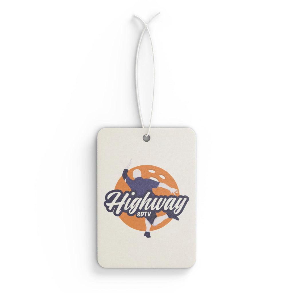 Highway Adventure Car Air Freshener, Fun Scented Auto Decor, Road Trip Essential, Unique Gift for Travelers, Car Interior Accessory