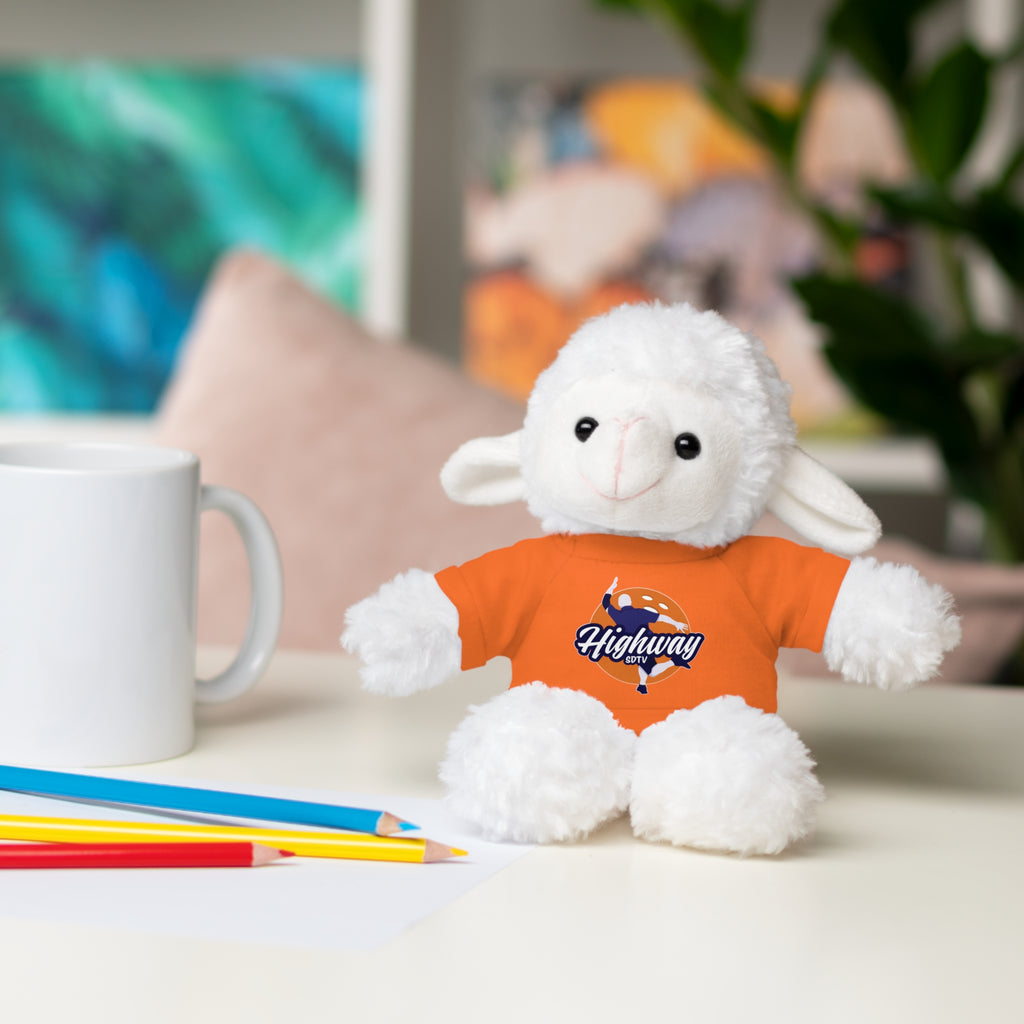 Cute Stuffed Animal with Custom Tee - Perfect Gift for Kids