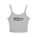 Highway Graphic Spaghetti Strap Tank Top, Feminine Summer Top, Festival Wear, Casual Outfit, Soft Cotton Cami
