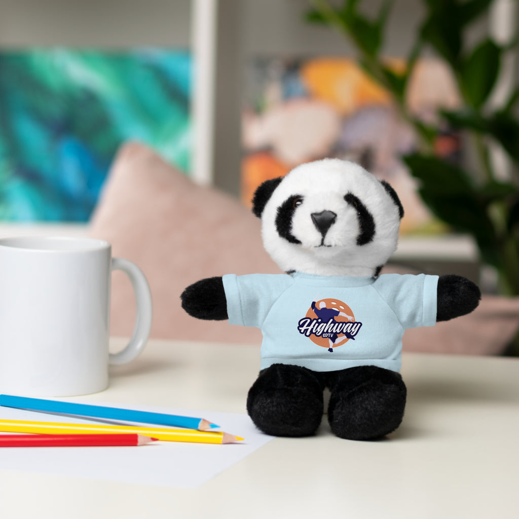 Cute Stuffed Animal with Custom Tee - Perfect Gift for Kids