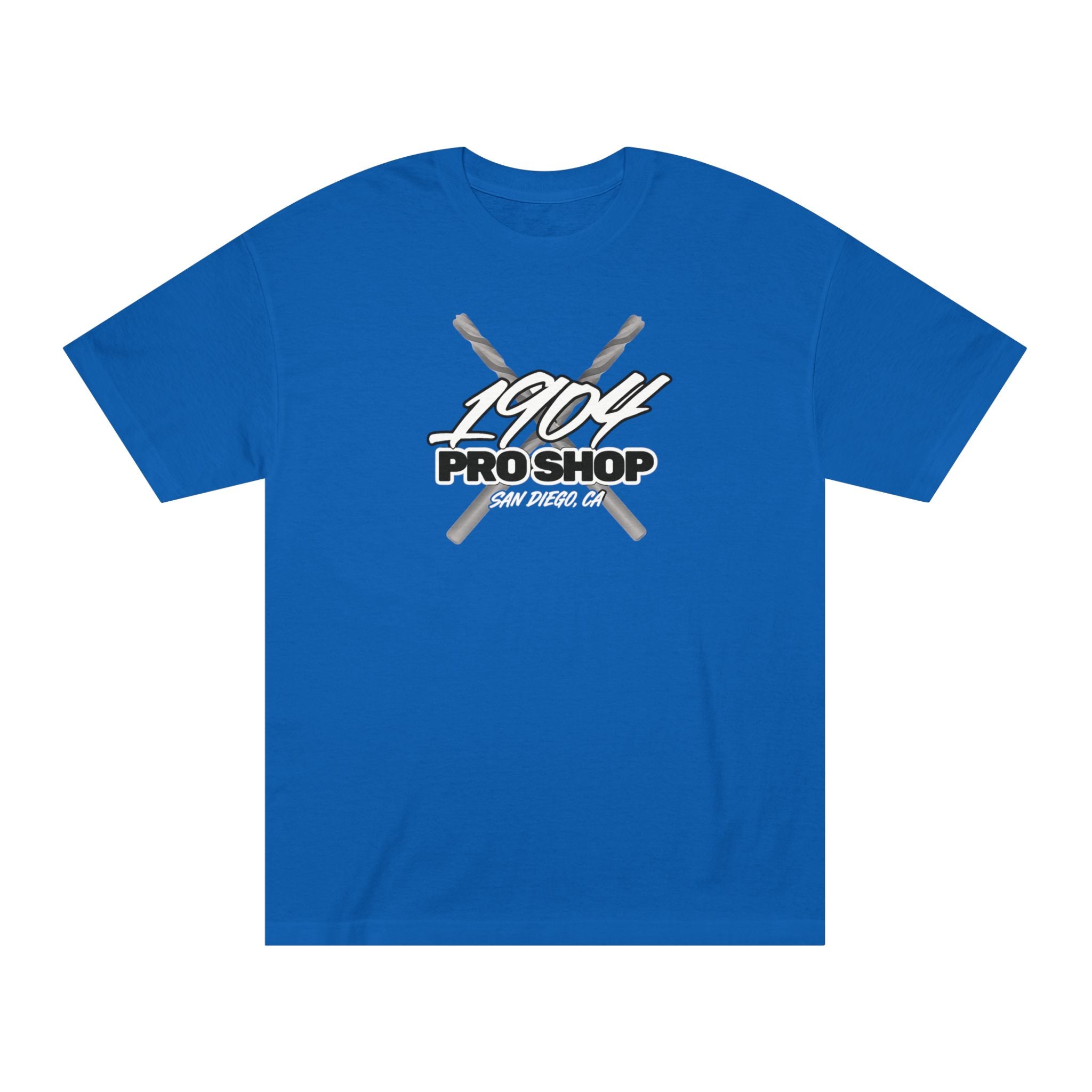 1904 Pro Shop / HighwaySDTv Bowling T-Shirt – 'Pro Shop' Crossed Bats Graphic