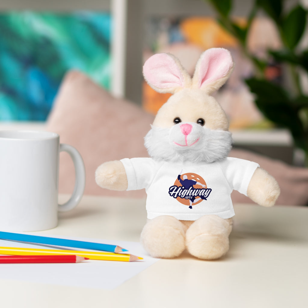 Cute Stuffed Animal with Custom Tee - Perfect Gift for Kids