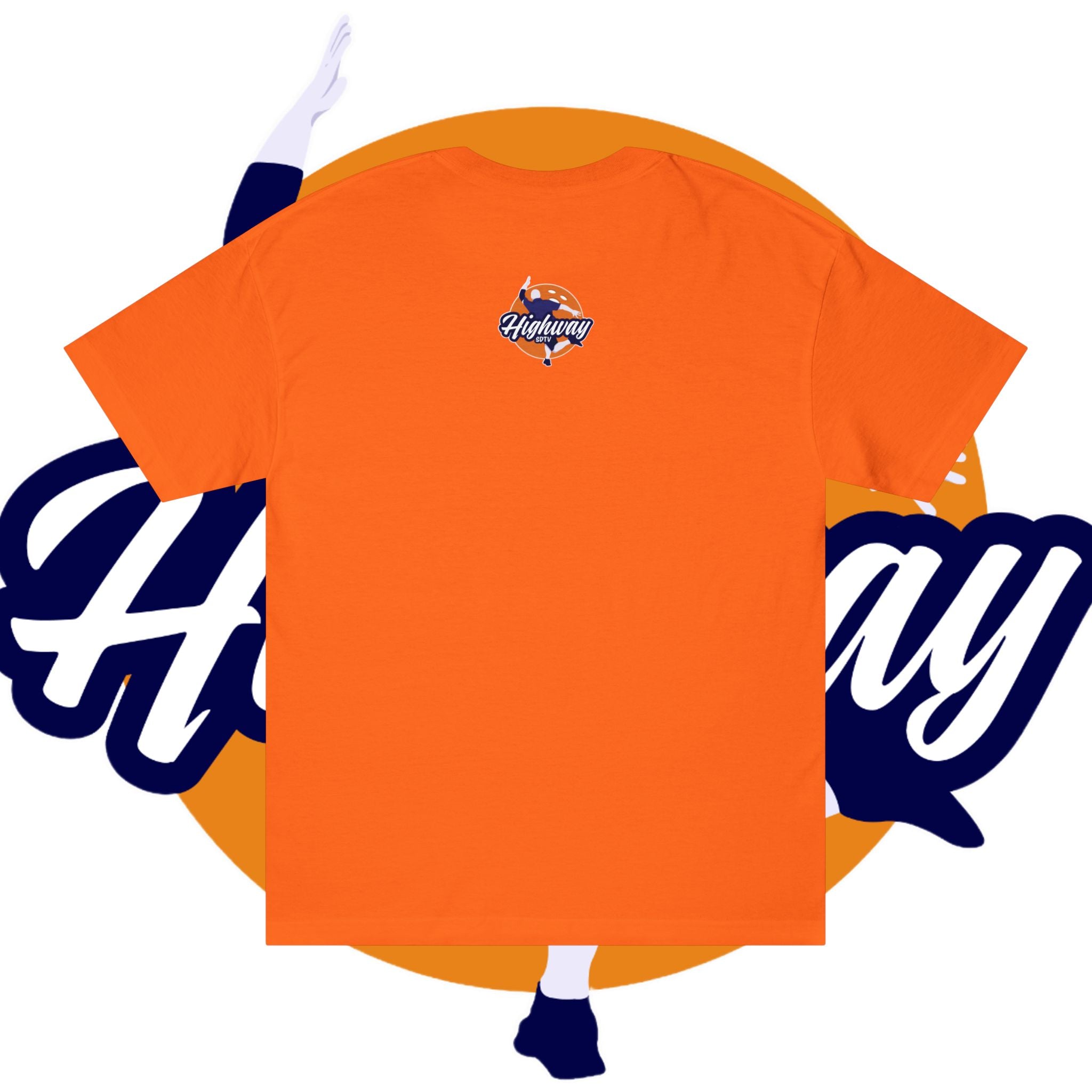 Highway City Logo Tee — Retro Sunset Graphic T-Shirt