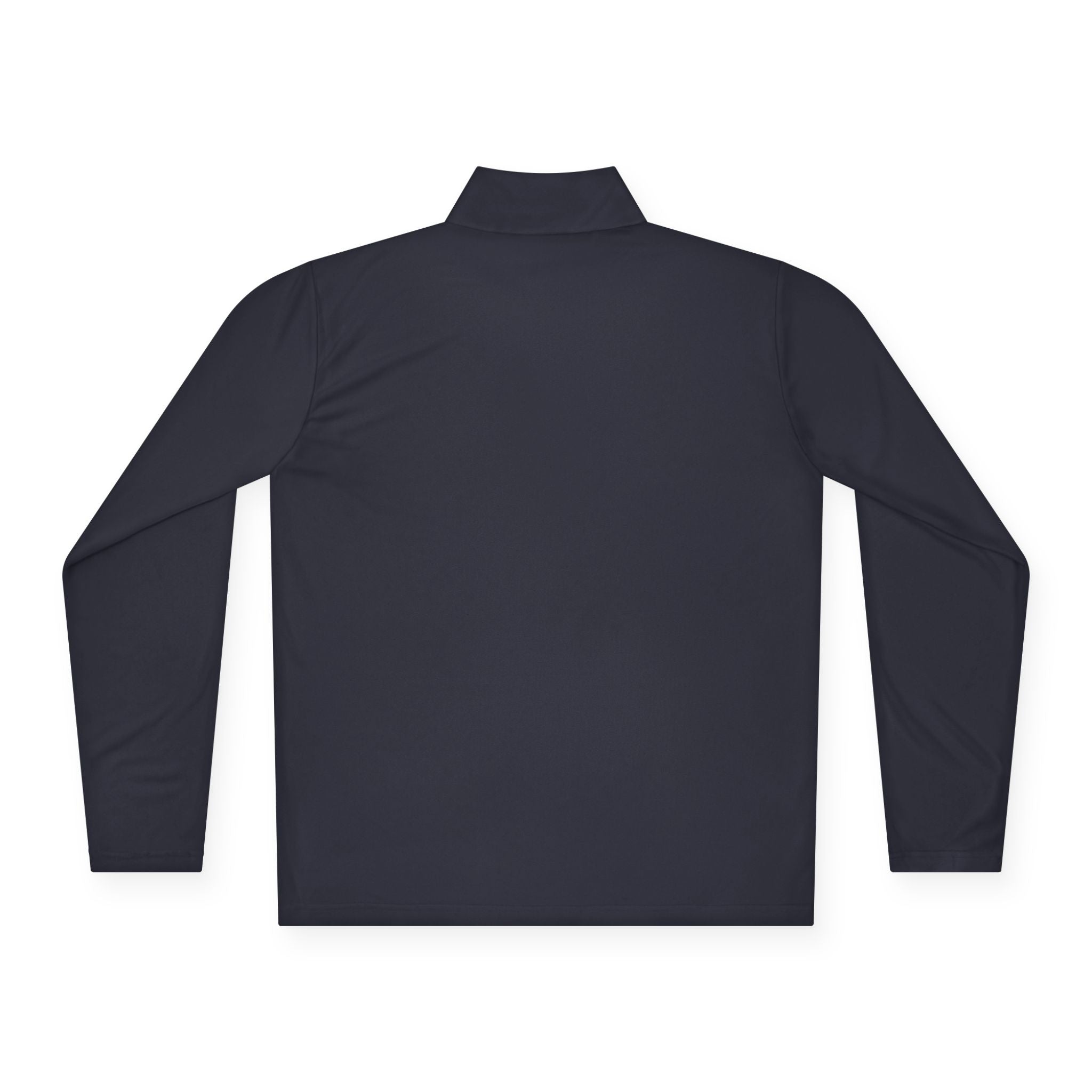 Quarter-Zip Pullover — Minimal 'Vintage' Script Chest Logo