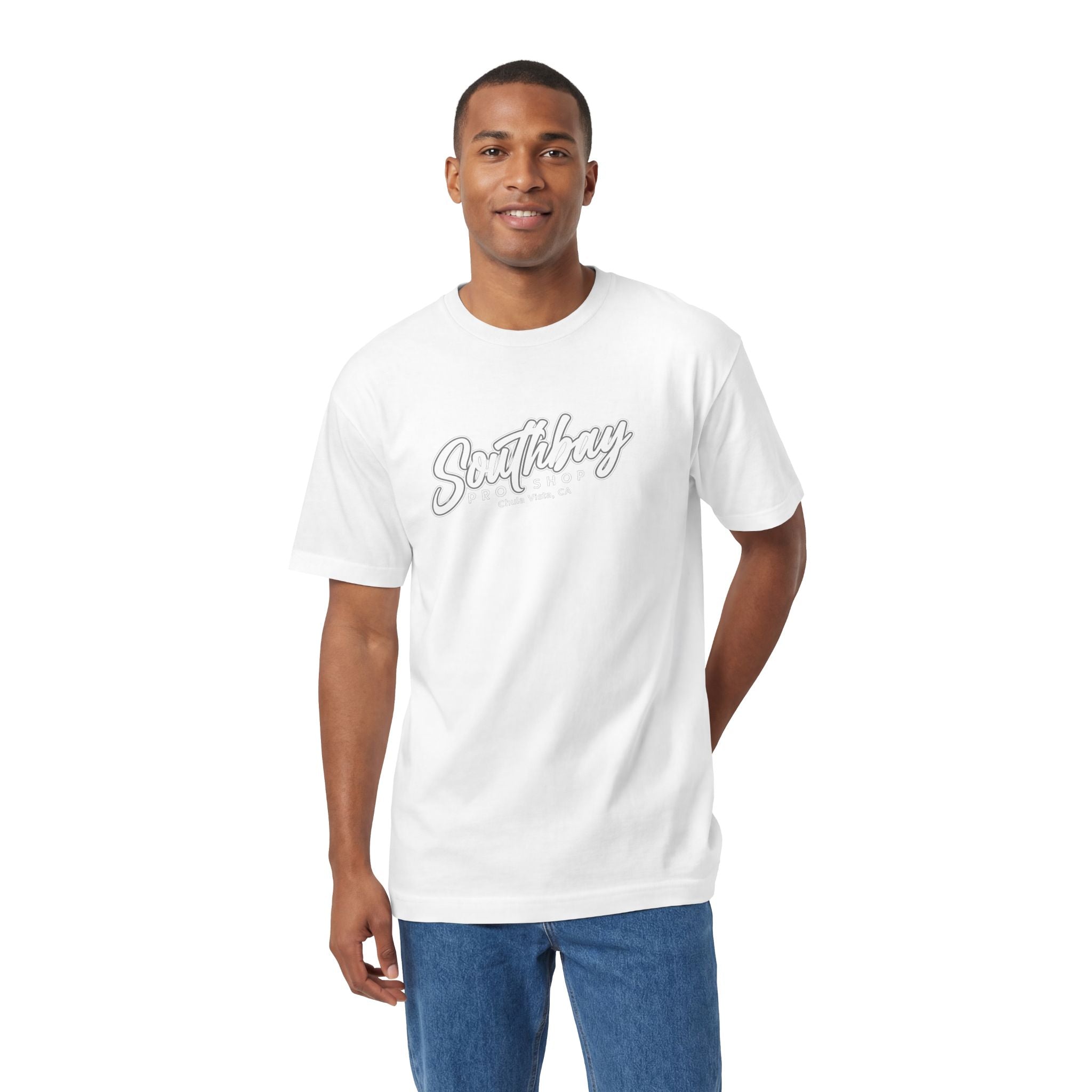 Southbay Pool Shop Vintage Logo Tee — Men’s Graphic T-Shirt