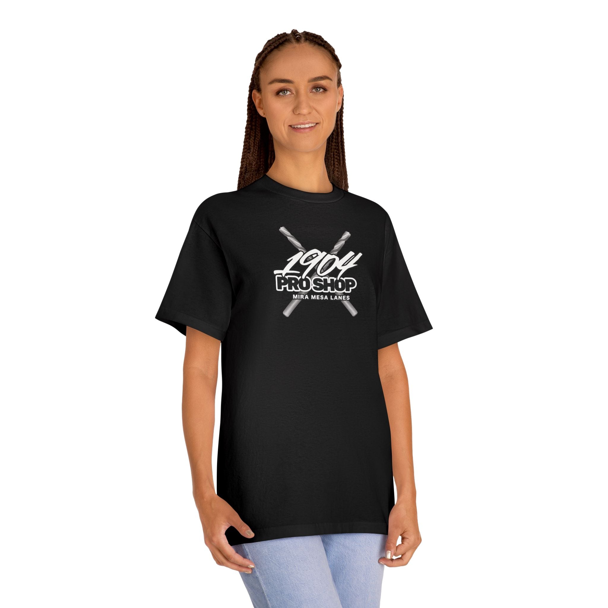 1904 Pro Shop Baseball Tee – Retro Crossed Bats Graphic T-Shirt