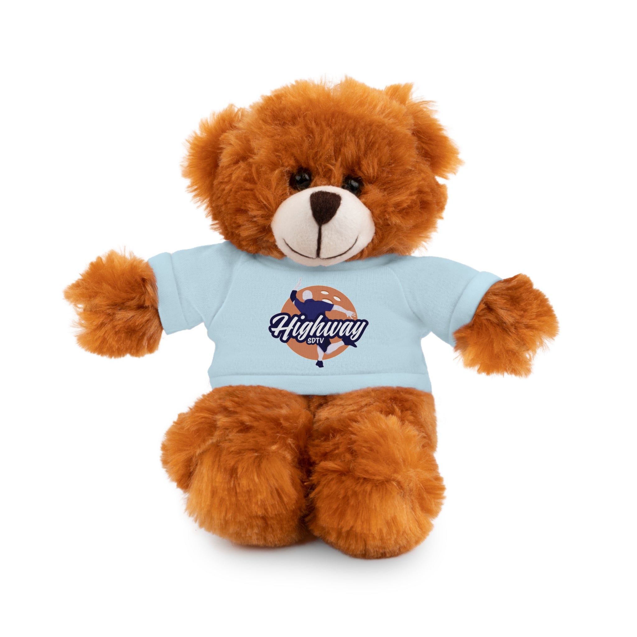 Cute Stuffed Animal with Custom Tee - Perfect Gift for Kids