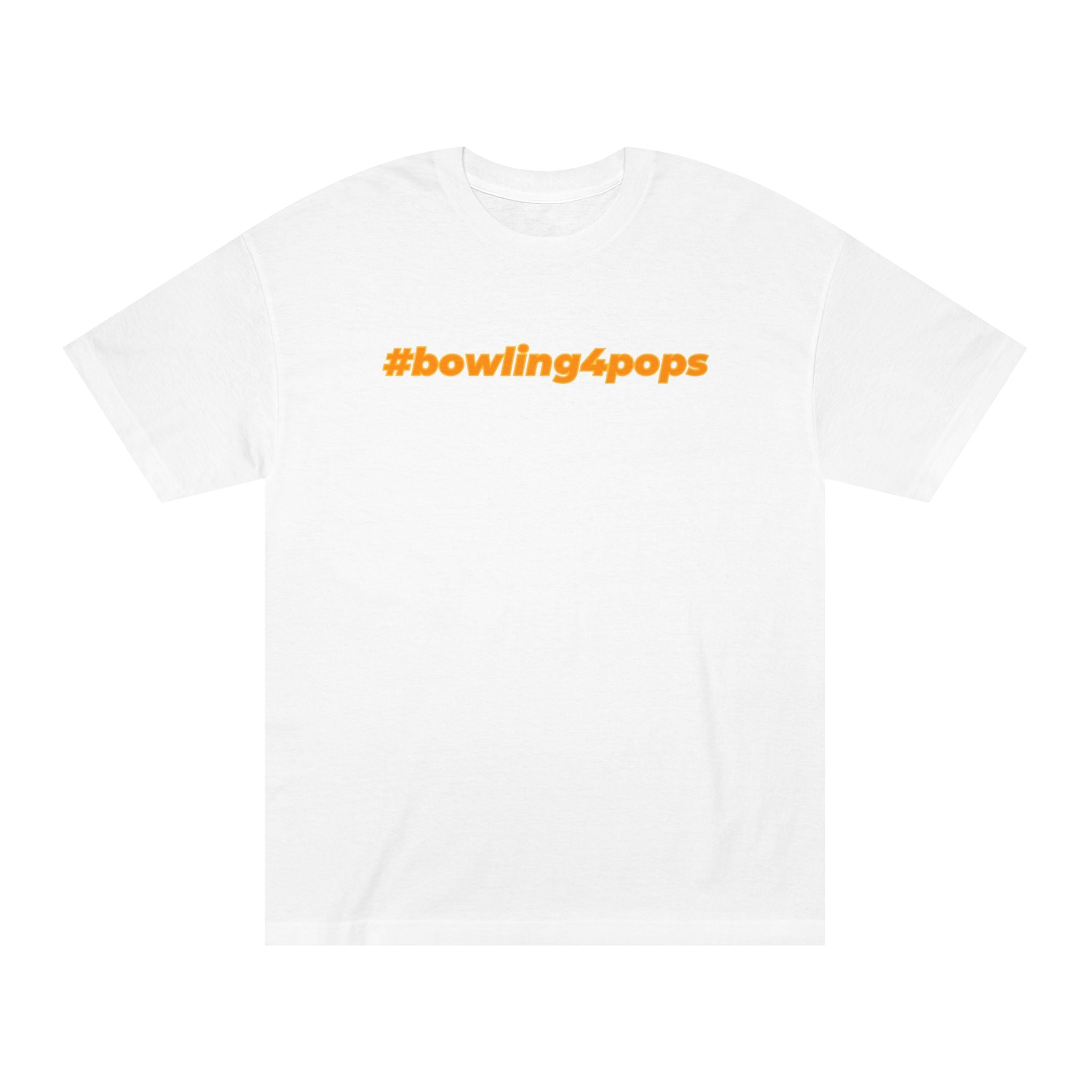 #Bowling4Pops Short-Sleeve T-Shirt, Fun Family Activity Shirt, Bowling Event Tee, Gift for Dad, Casual Casual Wear