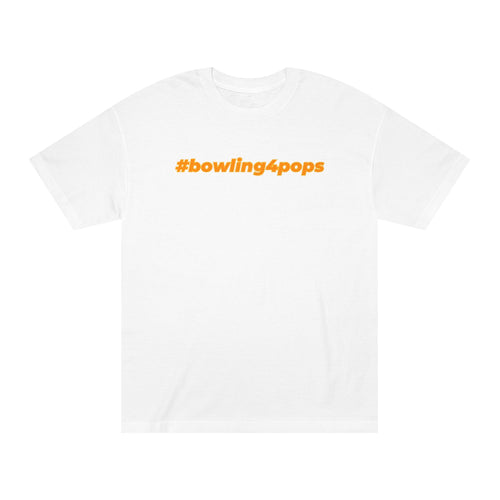 #Bowling4Pops Short-Sleeve T-Shirt, Fun Family Activity Shirt, Bowling Event Tee, Gift for Dad, Casual Casual Wear