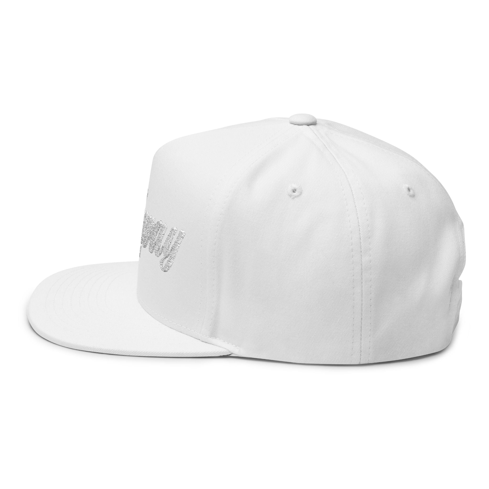 Highway Embroidered Flat Bill Cap | Stylish Snapback Hat for Everyday Wear, Gifts for Him, Fashion Accessory, Casual Cap