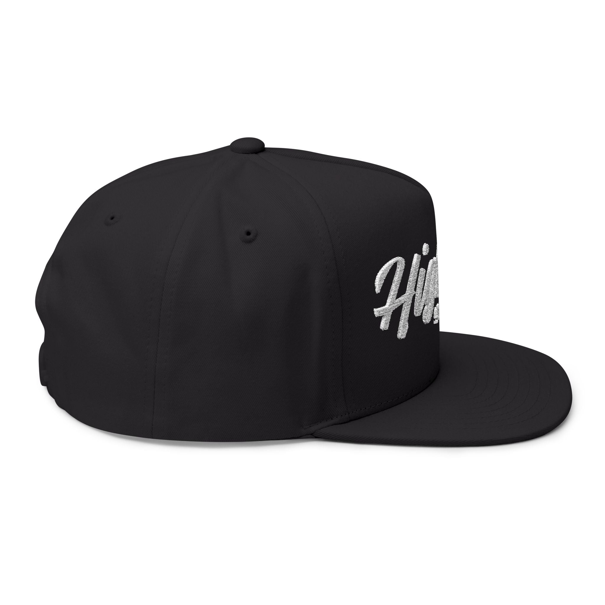 Highway Embroidered Flat Bill Cap | Stylish Snapback Hat for Everyday Wear, Gifts for Him, Fashion Accessory, Casual Cap
