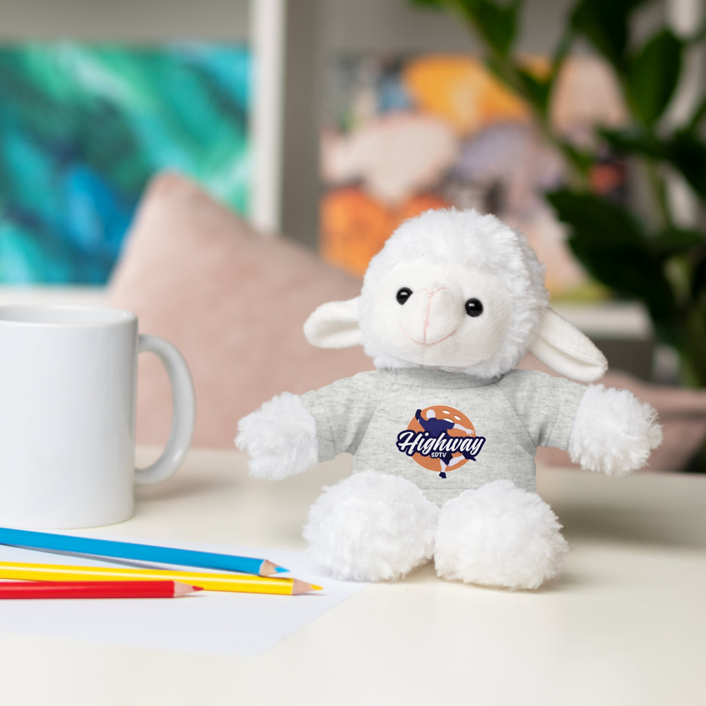 Cute Stuffed Animal with Custom Tee - Perfect Gift for Kids
