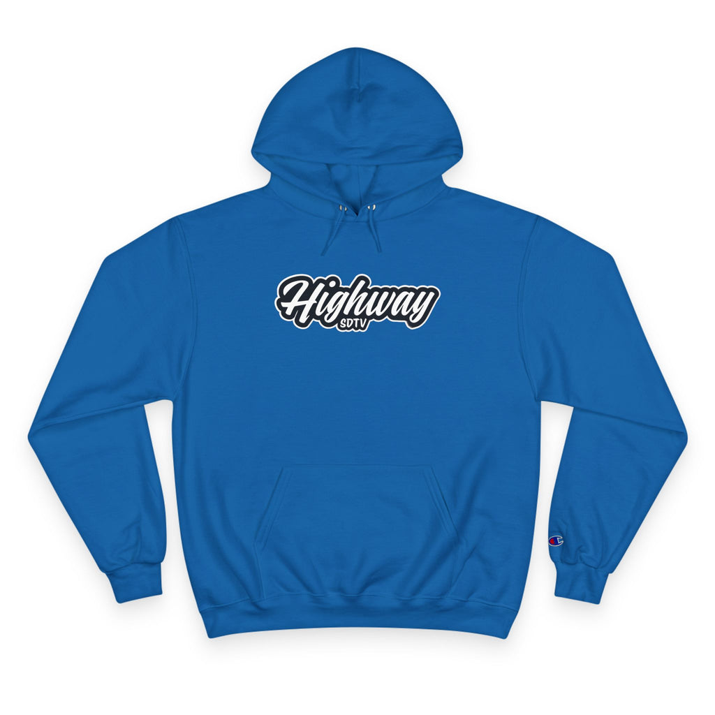 HighwaySDTV Champion Hoodie - Cozy Streetwear, Perfect for Casual Outings, Gifts, Fall/Winter Style, Hoodie for Every Occasion '