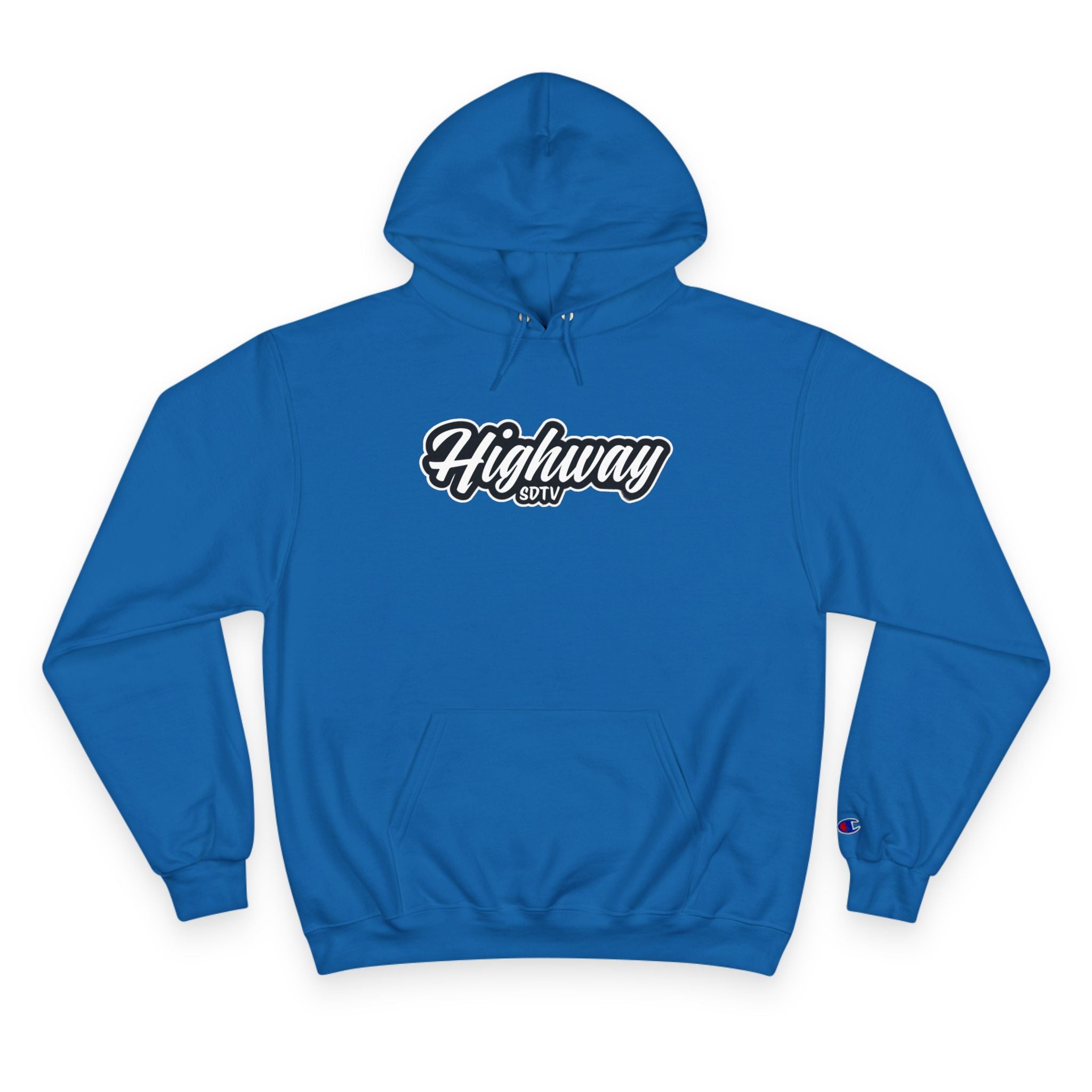 HighwaySDTV Champion Hoodie - Cozy Streetwear, Perfect for Casual Outings, Gifts, Fall/Winter Style, Hoodie for Every Occasion '