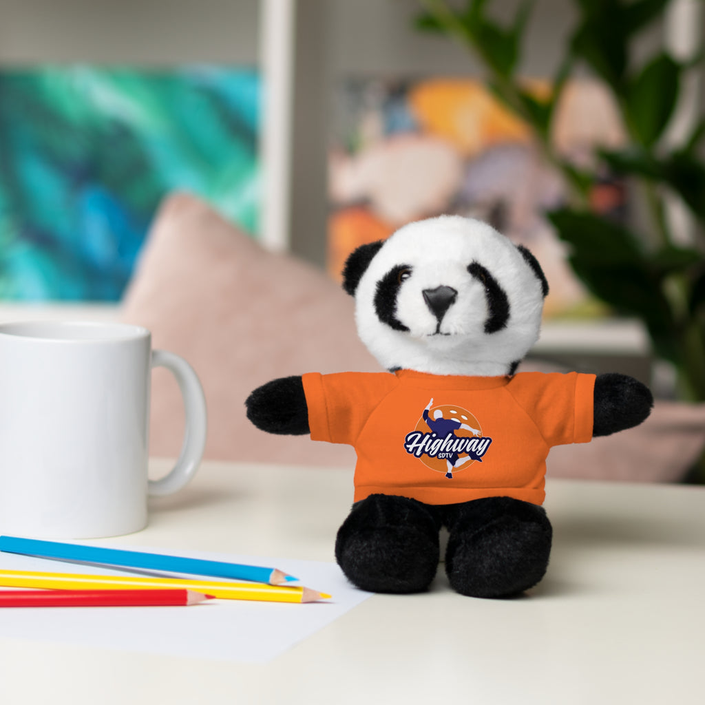 Cute Stuffed Animal with Custom Tee - Perfect Gift for Kids