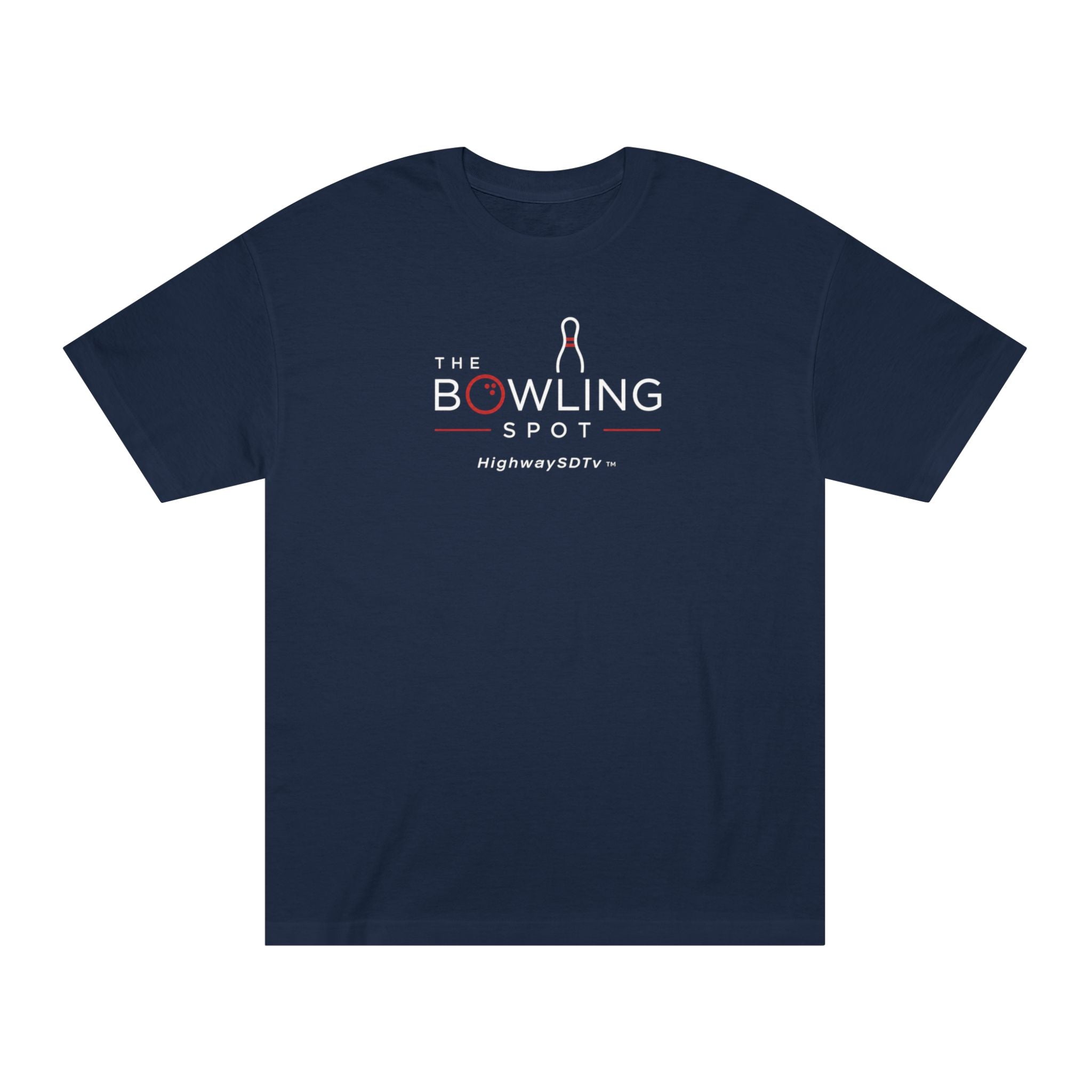 Bowling Spot Logo Tee — The Bowling Spot Highway 30TV Orange T-Shirt