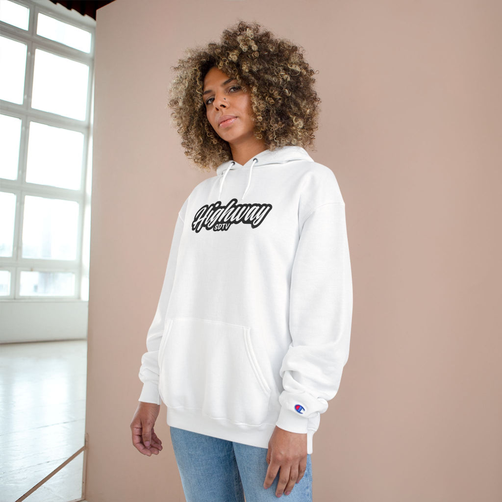 HighwaySDTV Champion Hoodie - Cozy Streetwear, Perfect for Casual Outings, Gifts, Fall/Winter Style, Hoodie for Every Occasion '