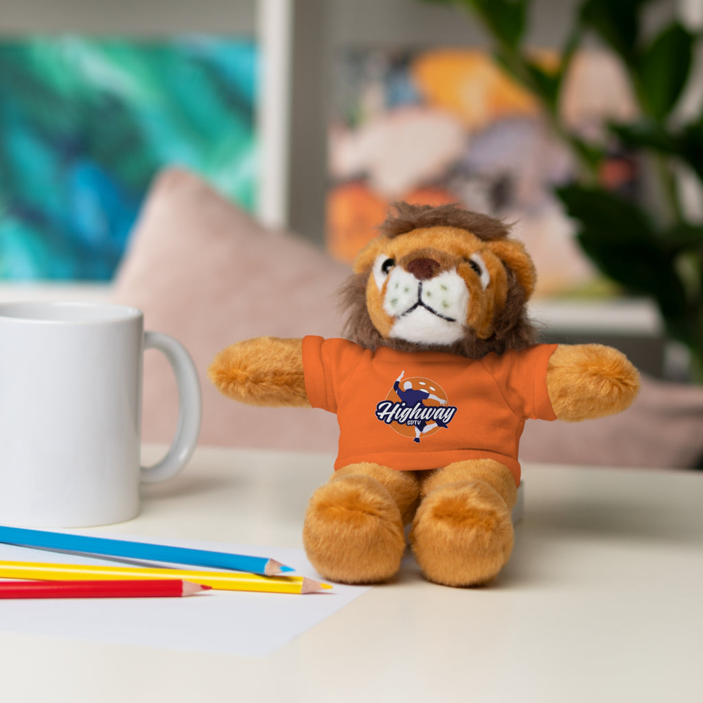 Cute Stuffed Animal with Custom Tee - Perfect Gift for Kids