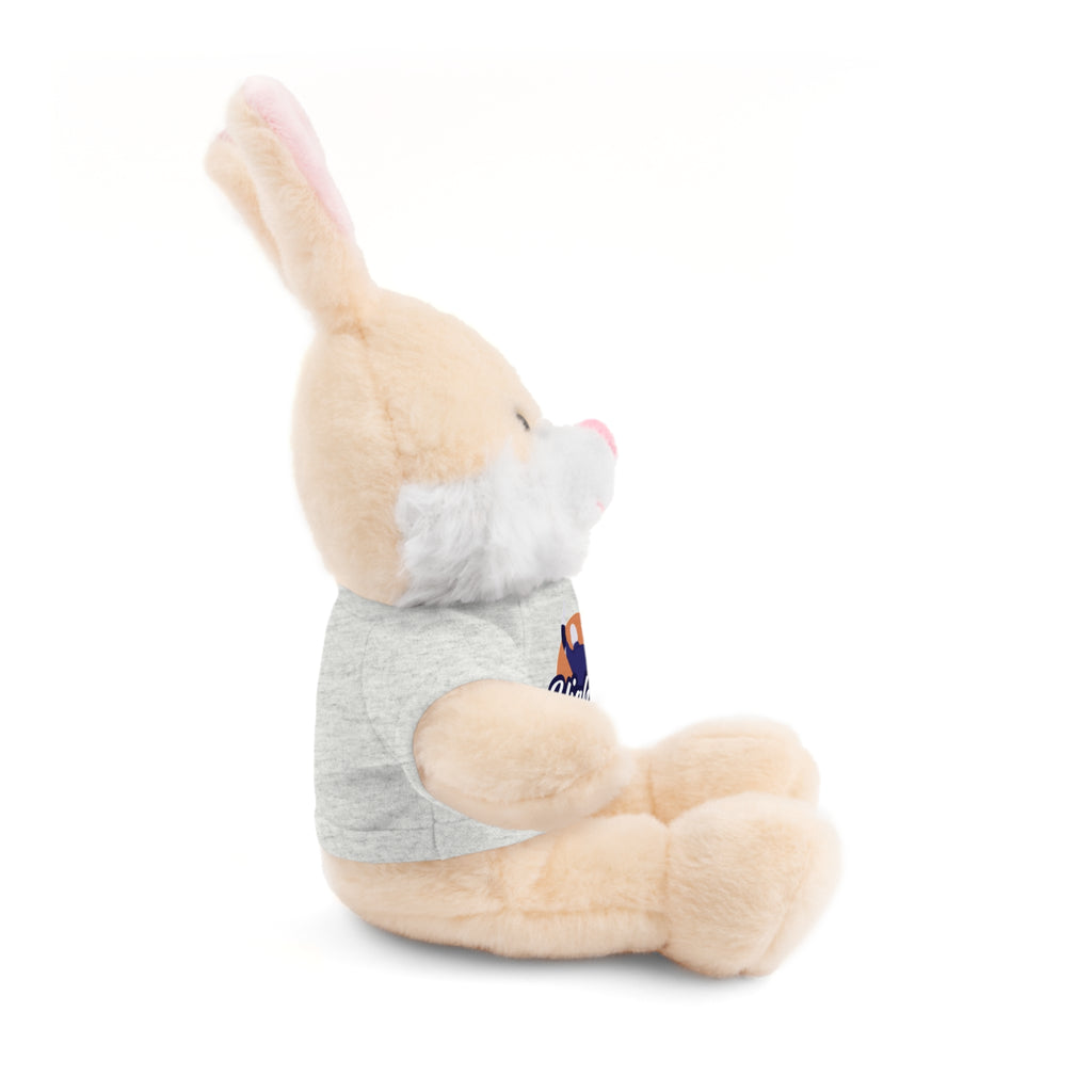Cute Stuffed Animal with Custom Tee - Perfect Gift for Kids