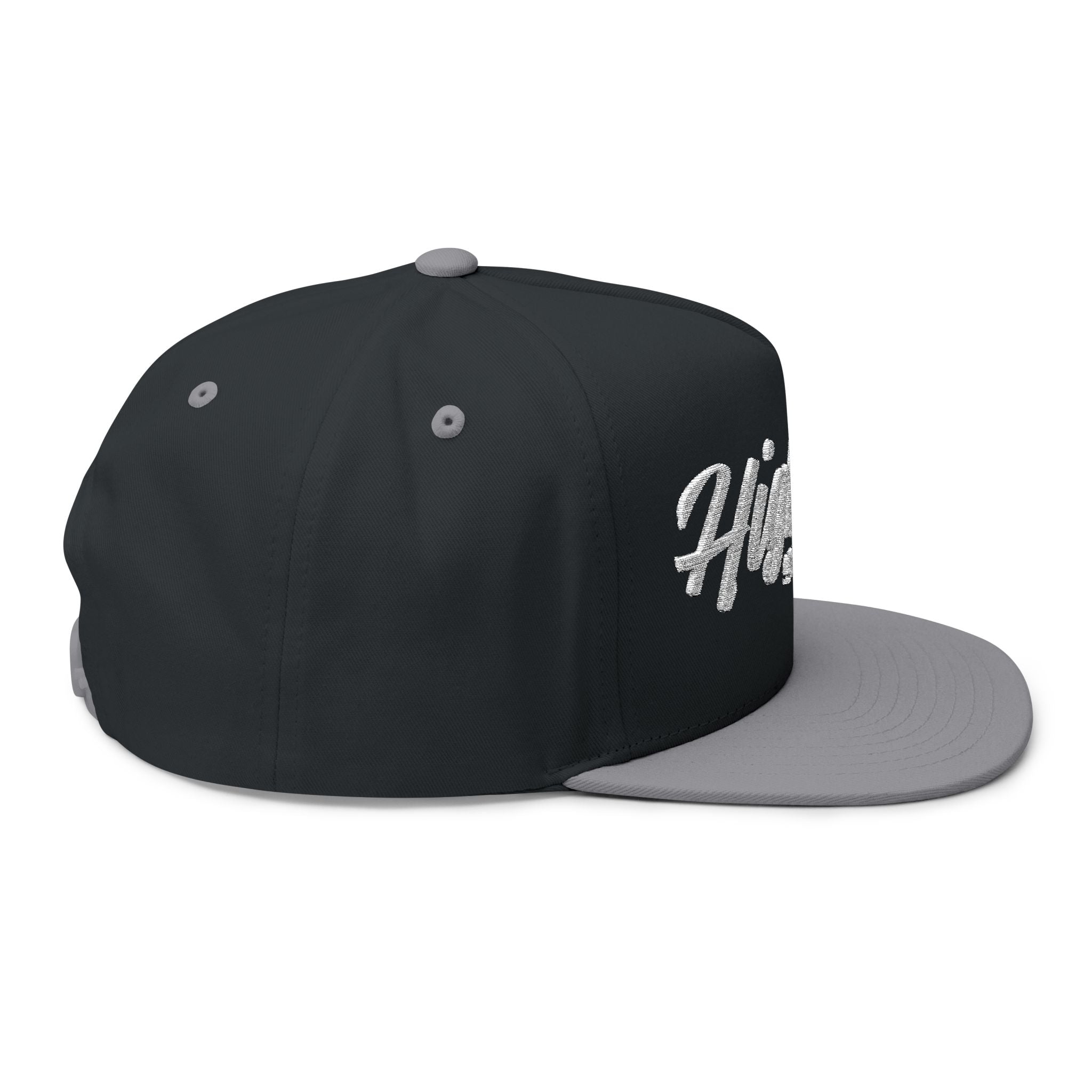 Highway Embroidered Flat Bill Cap | Stylish Snapback Hat for Everyday Wear, Gifts for Him, Fashion Accessory, Casual Cap