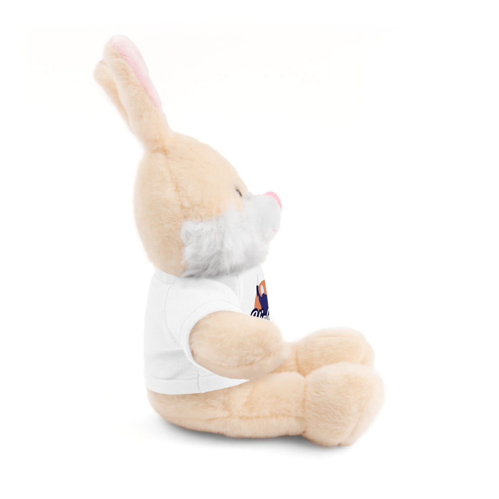 Cute Stuffed Animal with Custom Tee - Perfect Gift for Kids