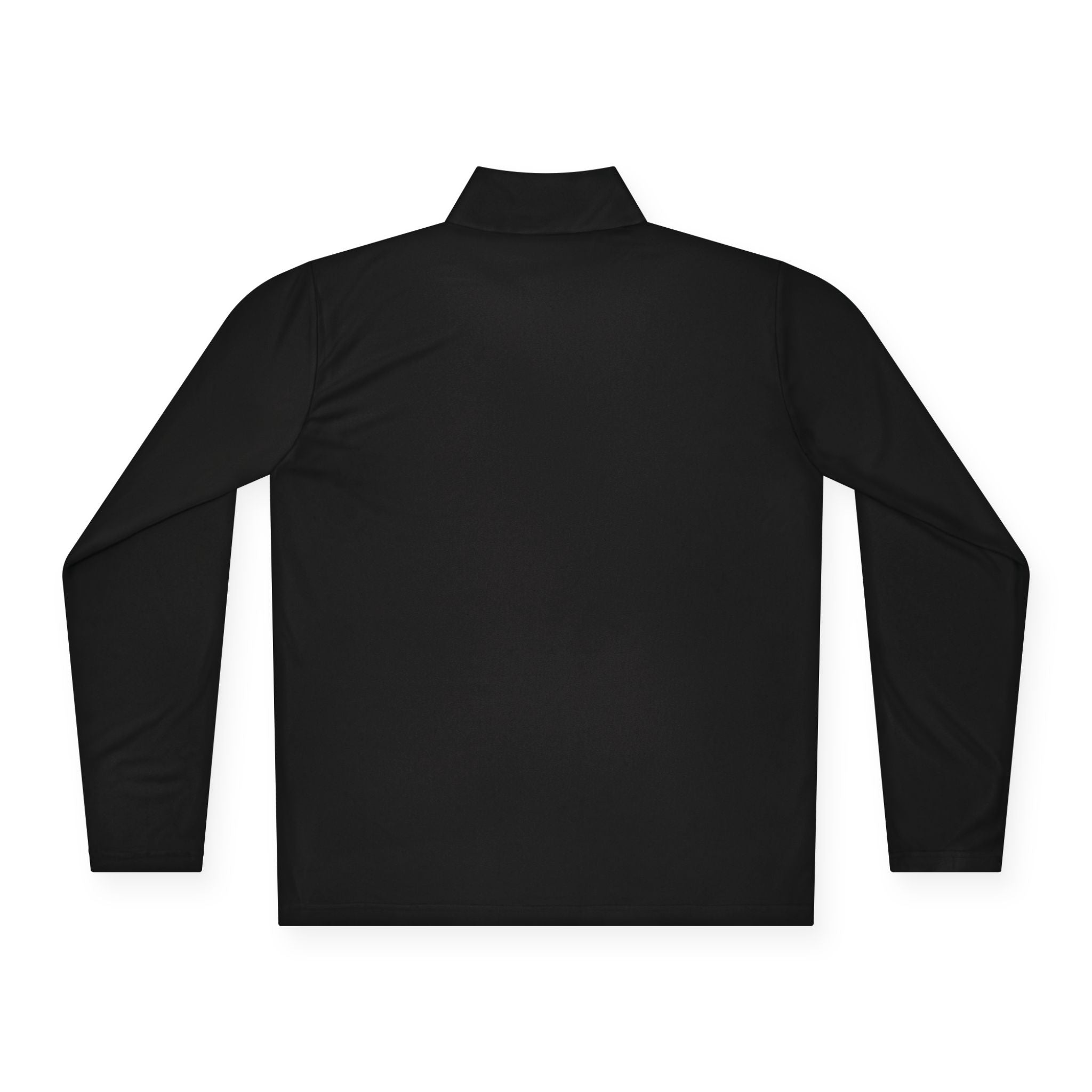 Quarter-Zip Pullover — Minimal 'Vintage' Script Chest Logo