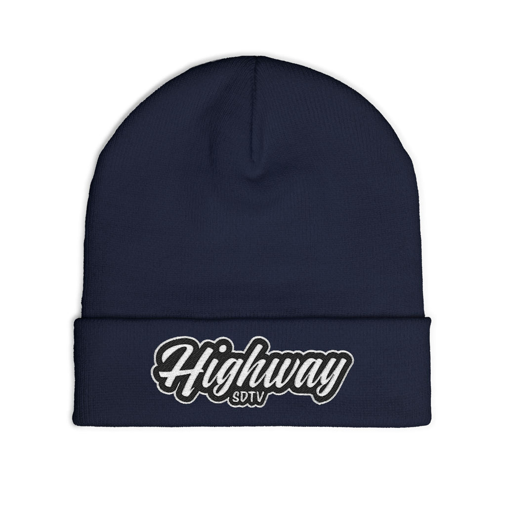 Stylish Knit Beanie with Embroidery | Cozy Winter Accessory, Gift for Him, Fashion Headwear, Everyday Comfort, Customizable Beanie