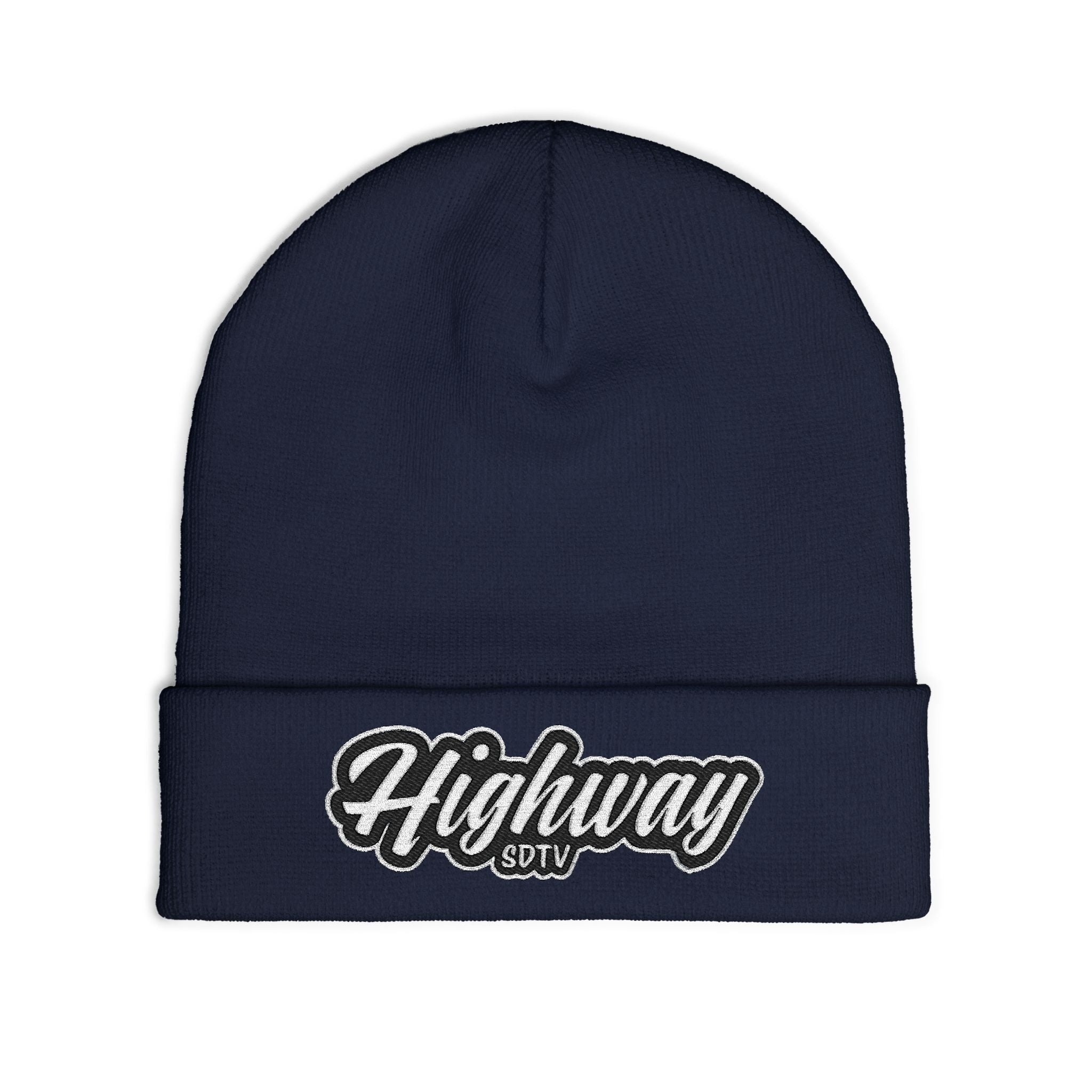 Stylish Knit Beanie with Embroidery | Cozy Winter Accessory, Gift for Him, Fashion Headwear, Everyday Comfort, Customizable Beanie