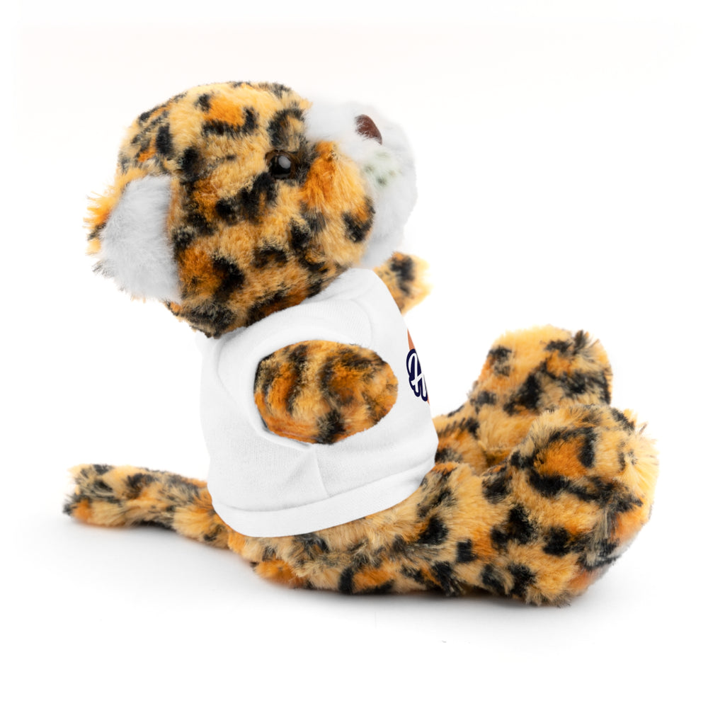 Cute Stuffed Animal with Custom Tee - Perfect Gift for Kids