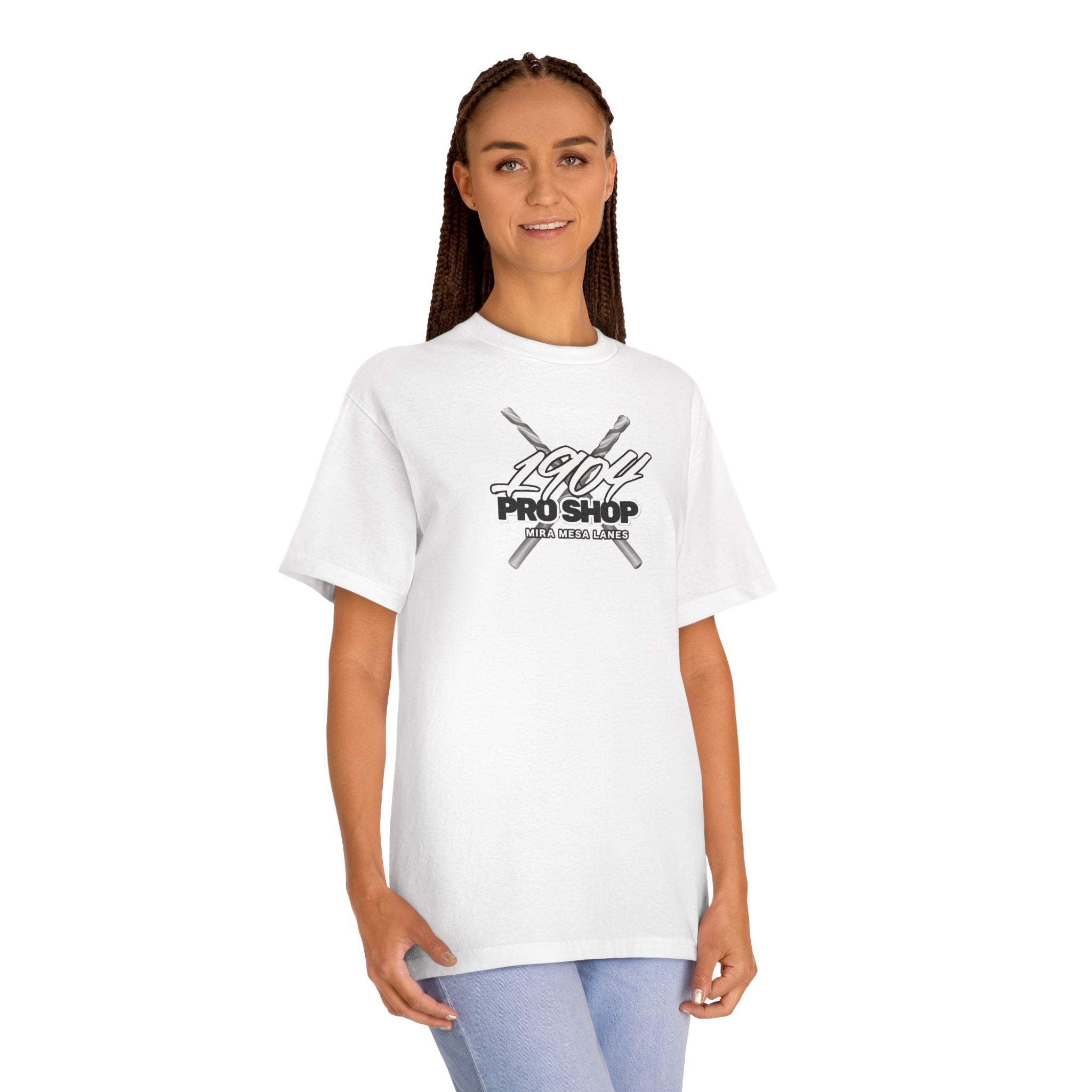 1904 Pro Shop Baseball Tee – Retro Crossed Bats Graphic T-Shirt