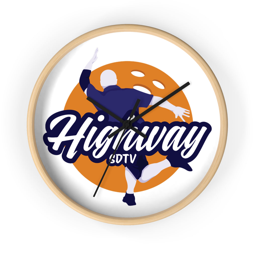 Highway Sports Wall Clock - Perfect for Athletes and Fans