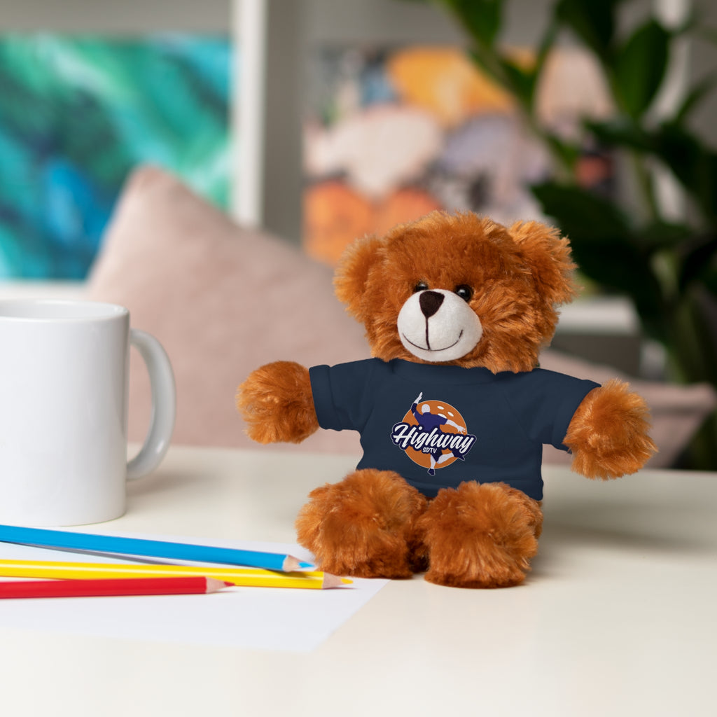 Cute Stuffed Animal with Custom Tee - Perfect Gift for Kids