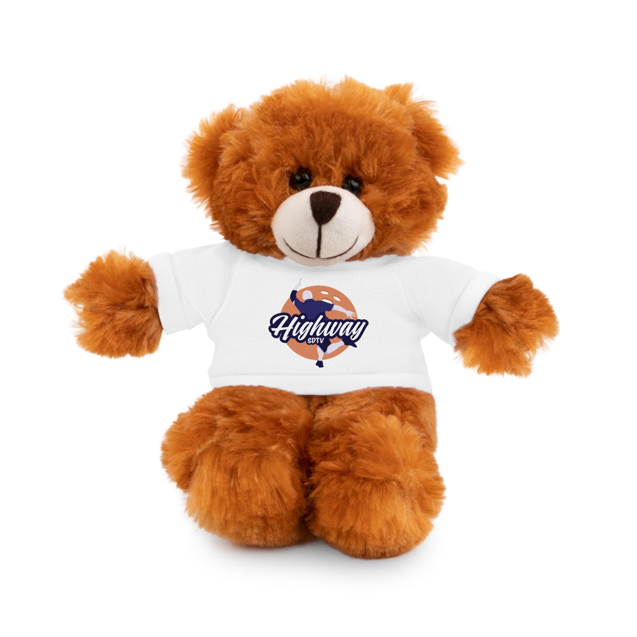 Cute Stuffed Animal with Custom Tee - Perfect Gift for Kids