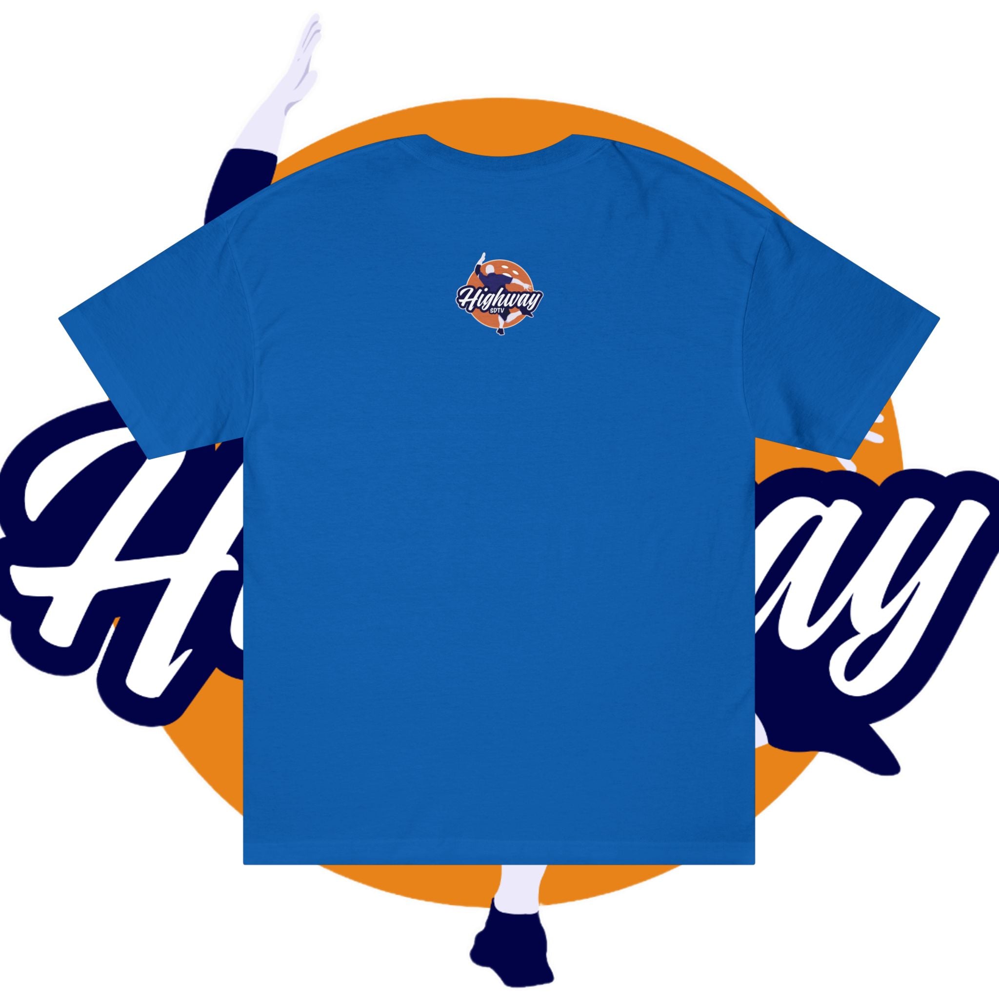 Highway City Logo Tee — Retro Sunset Graphic T-Shirt