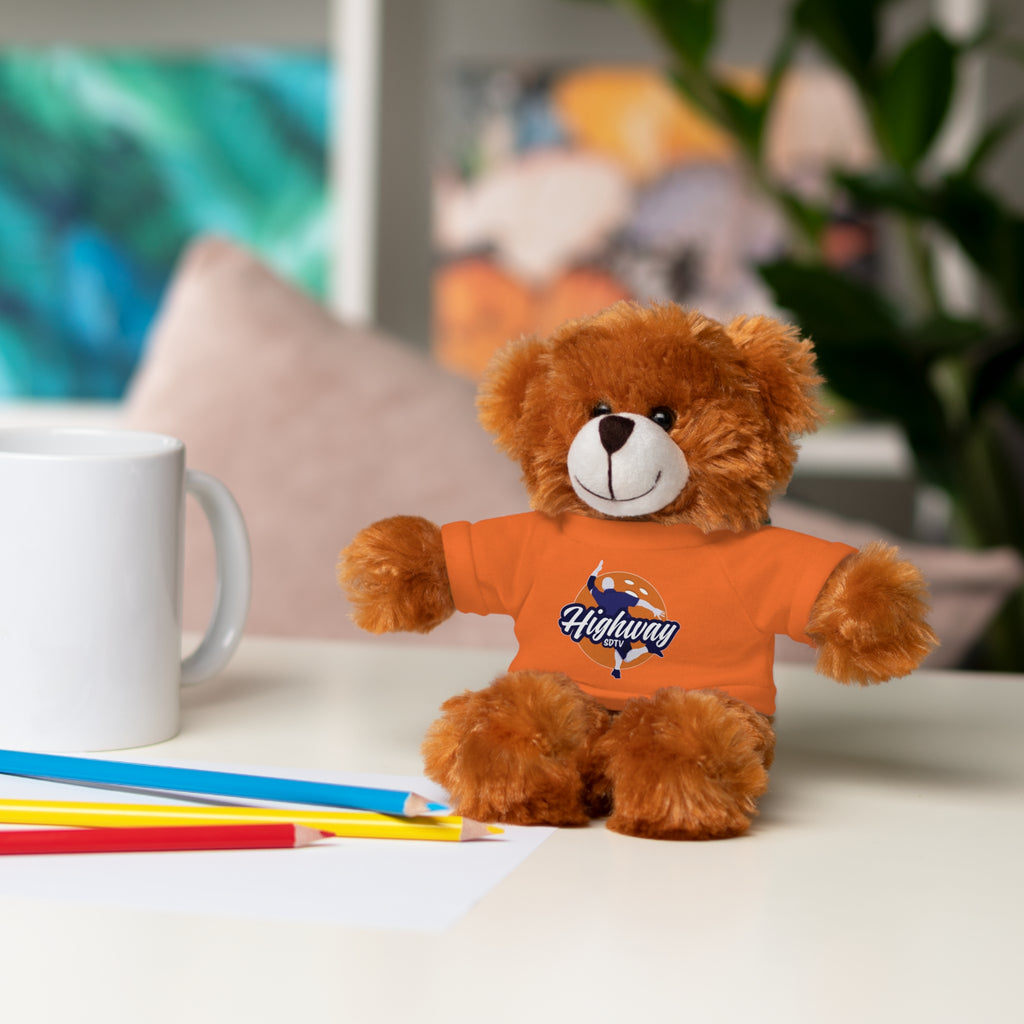 Cute Stuffed Animal with Custom Tee - Perfect Gift for Kids