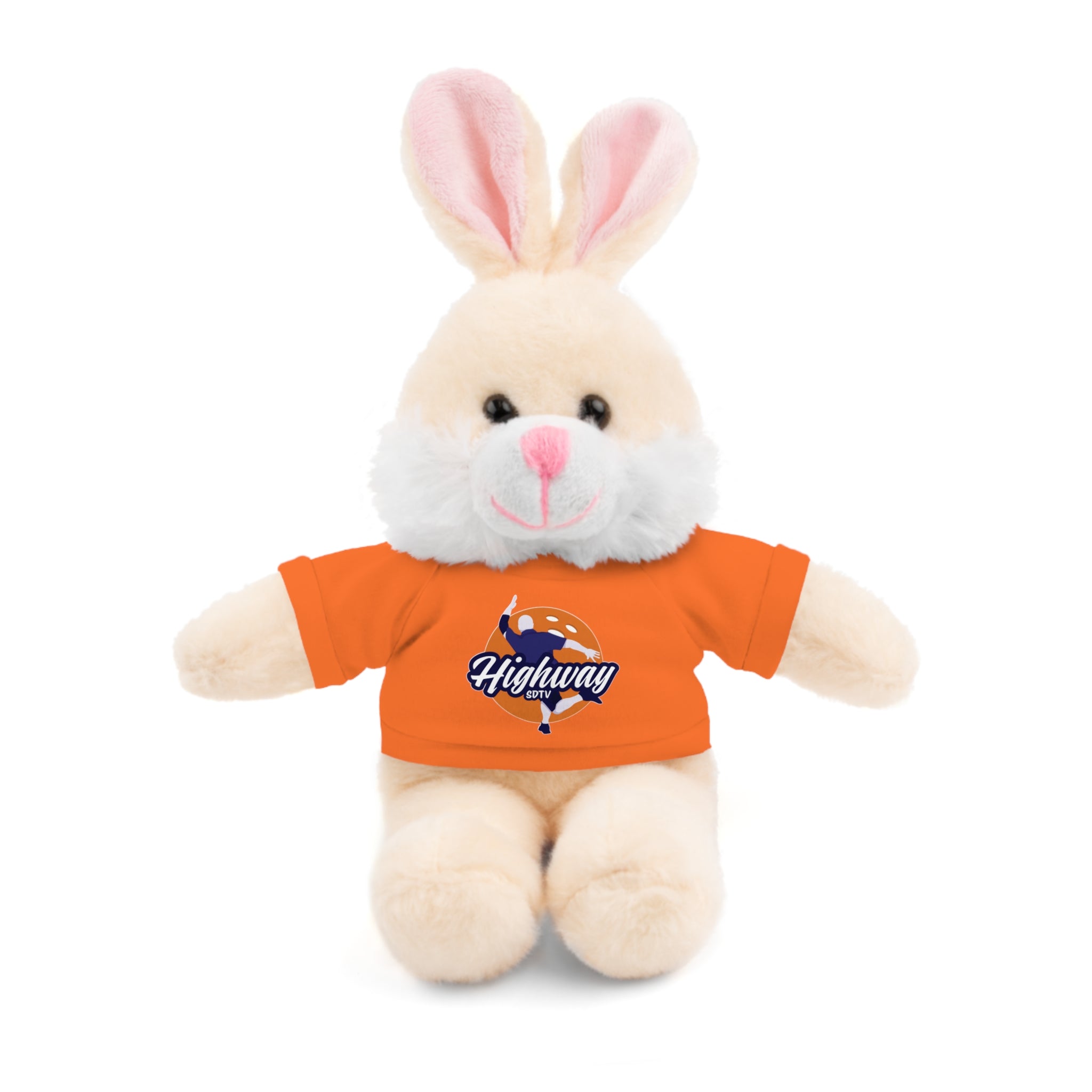 Cute Stuffed Animal with Custom Tee - Perfect Gift for Kids