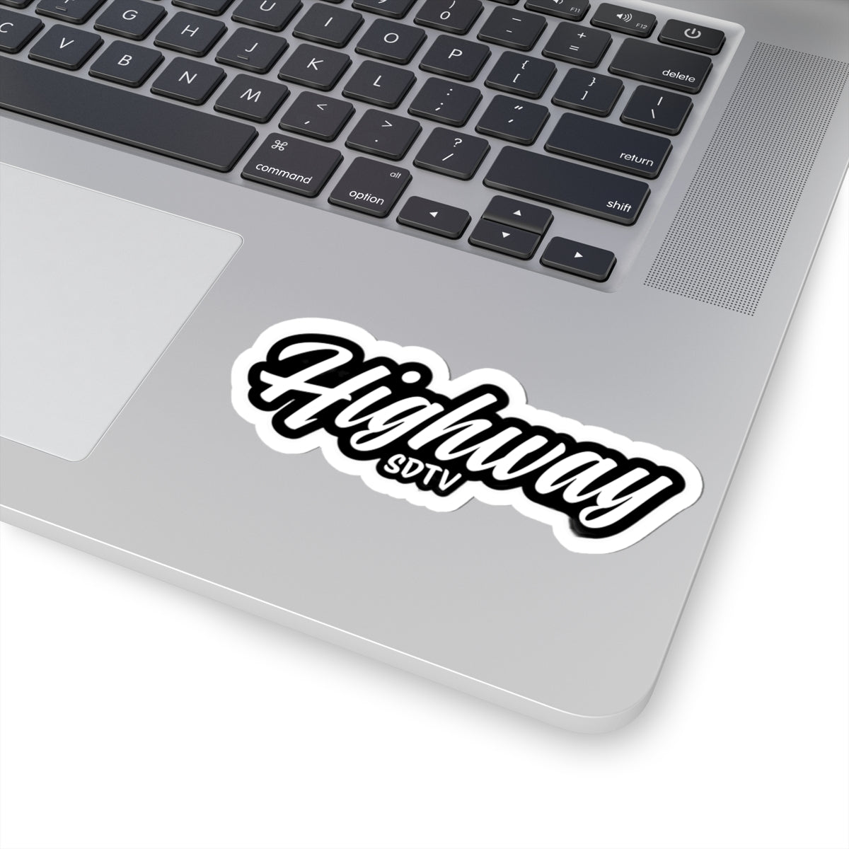 Highway Themed Kiss-Cut Stickers, Laptop Decals, Cool Car Accessories, Trendy Graphic Stickers, Gift Ideas for Travelers