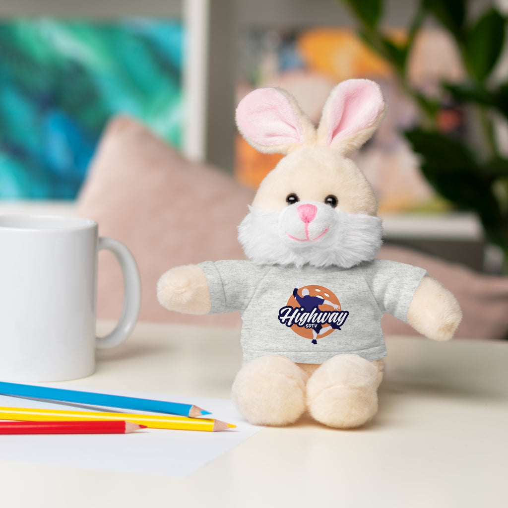 Cute Stuffed Animal with Custom Tee - Perfect Gift for Kids