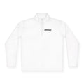 Quarter-Zip Pullover — Minimal 'Vintage' Script Chest Logo