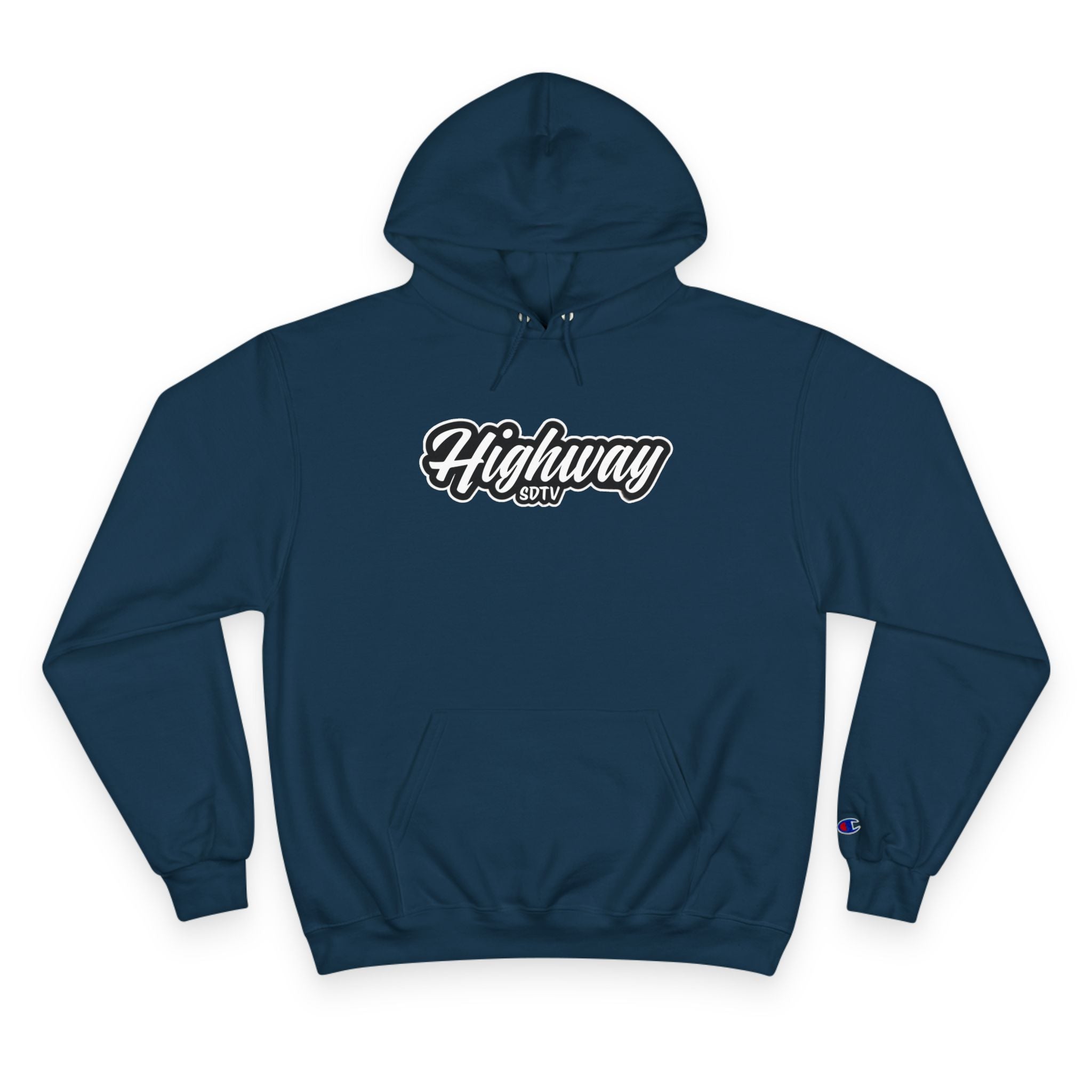 HighwaySDTV Champion Hoodie - Cozy Streetwear, Perfect for Casual Outings, Gifts, Fall/Winter Style, Hoodie for Every Occasion '