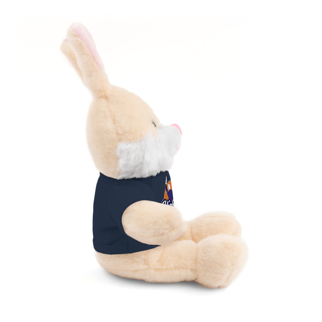 Cute Stuffed Animal with Custom Tee - Perfect Gift for Kids