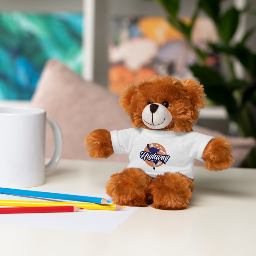 Cute Stuffed Animal with Custom Tee - Perfect Gift for Kids