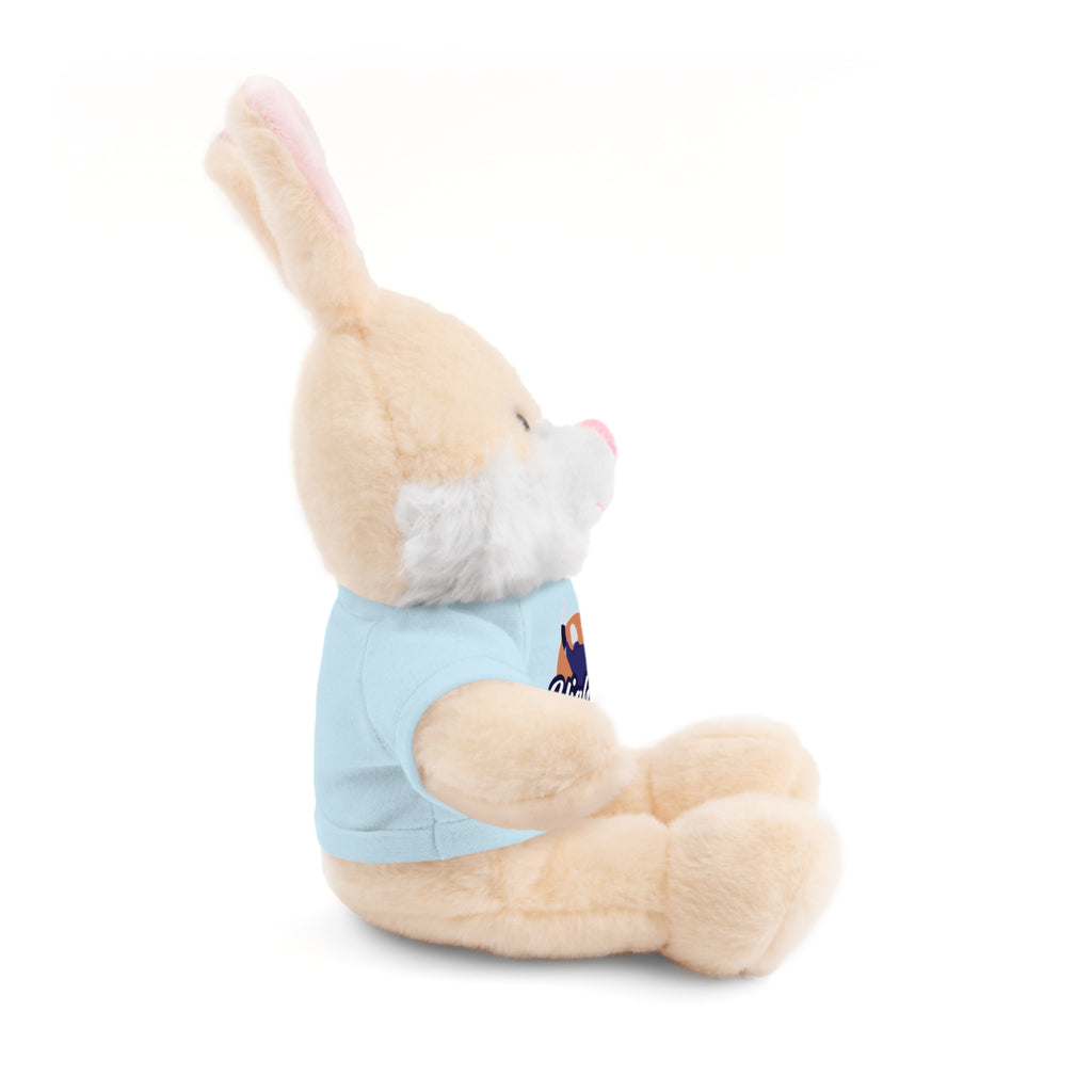 Cute Stuffed Animal with Custom Tee - Perfect Gift for Kids