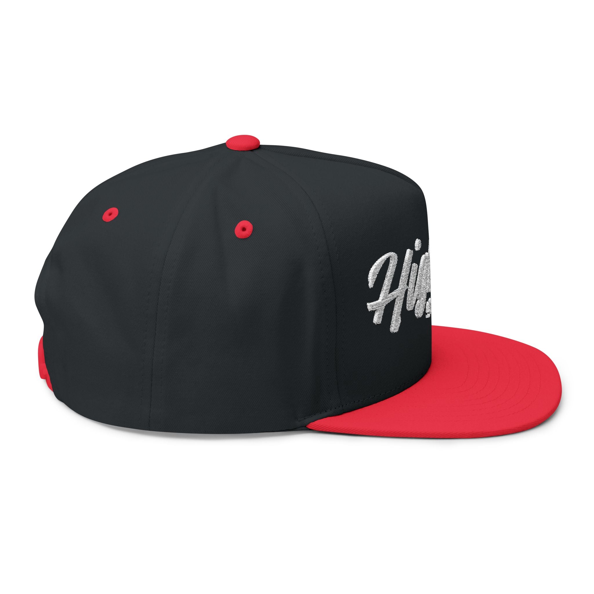 Highway Embroidered Flat Bill Cap | Stylish Snapback Hat for Everyday Wear, Gifts for Him, Fashion Accessory, Casual Cap