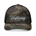 Camouflage Embroidered Trucker Hat for Outdoors, Casual Style Cap, Unisex Gift, Adventure Gear, Trendy Fashion Accessory