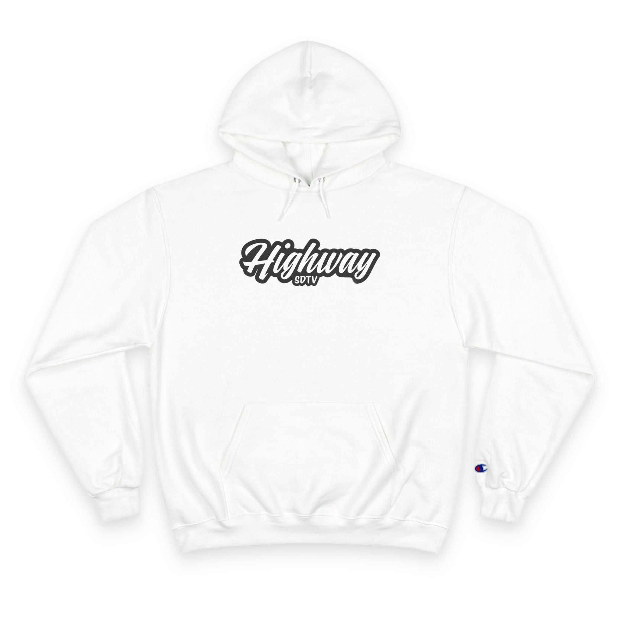 HighwaySDTV Champion Hoodie - Cozy Streetwear, Perfect for Casual Outings, Gifts, Fall/Winter Style, Hoodie for Every Occasion '