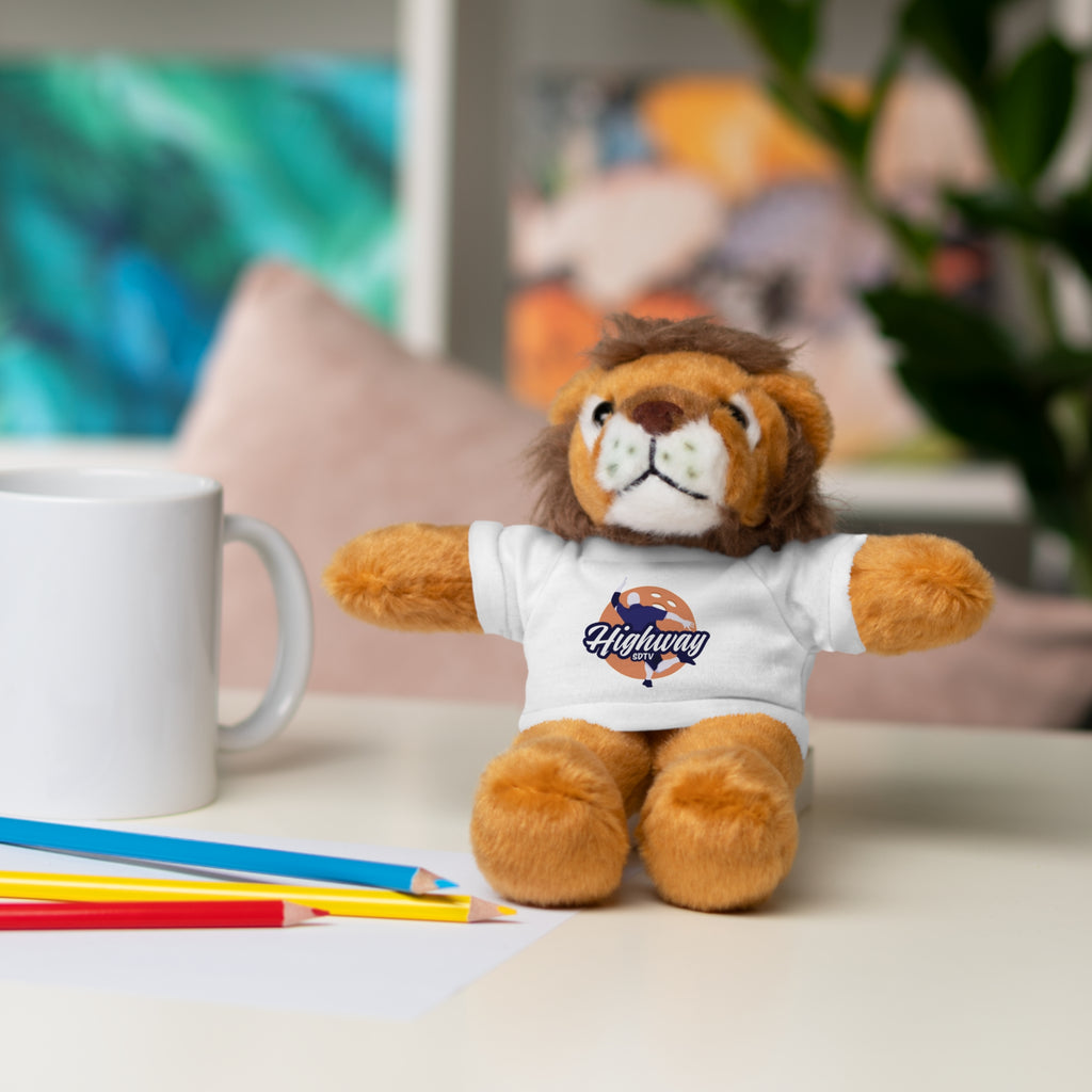 Cute Stuffed Animal with Custom Tee - Perfect Gift for Kids