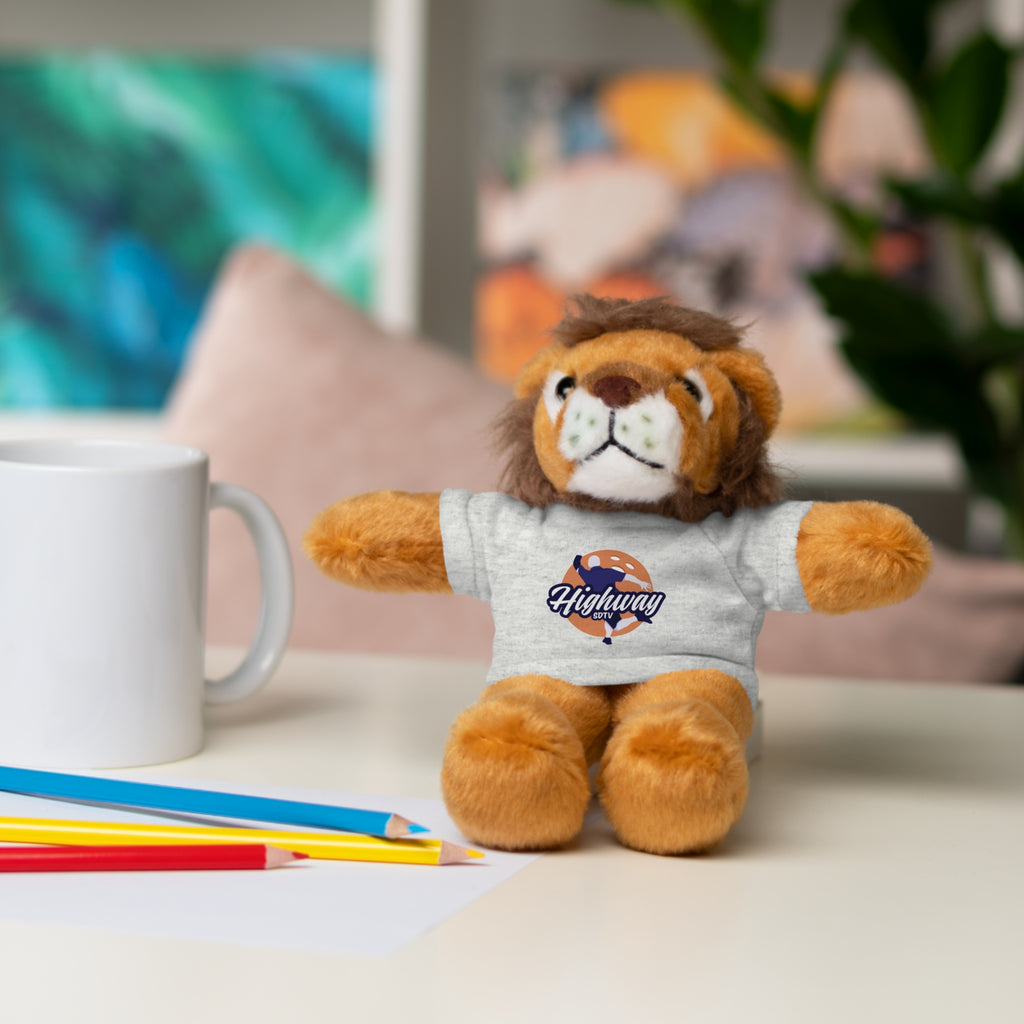 Cute Stuffed Animal with Custom Tee - Perfect Gift for Kids
