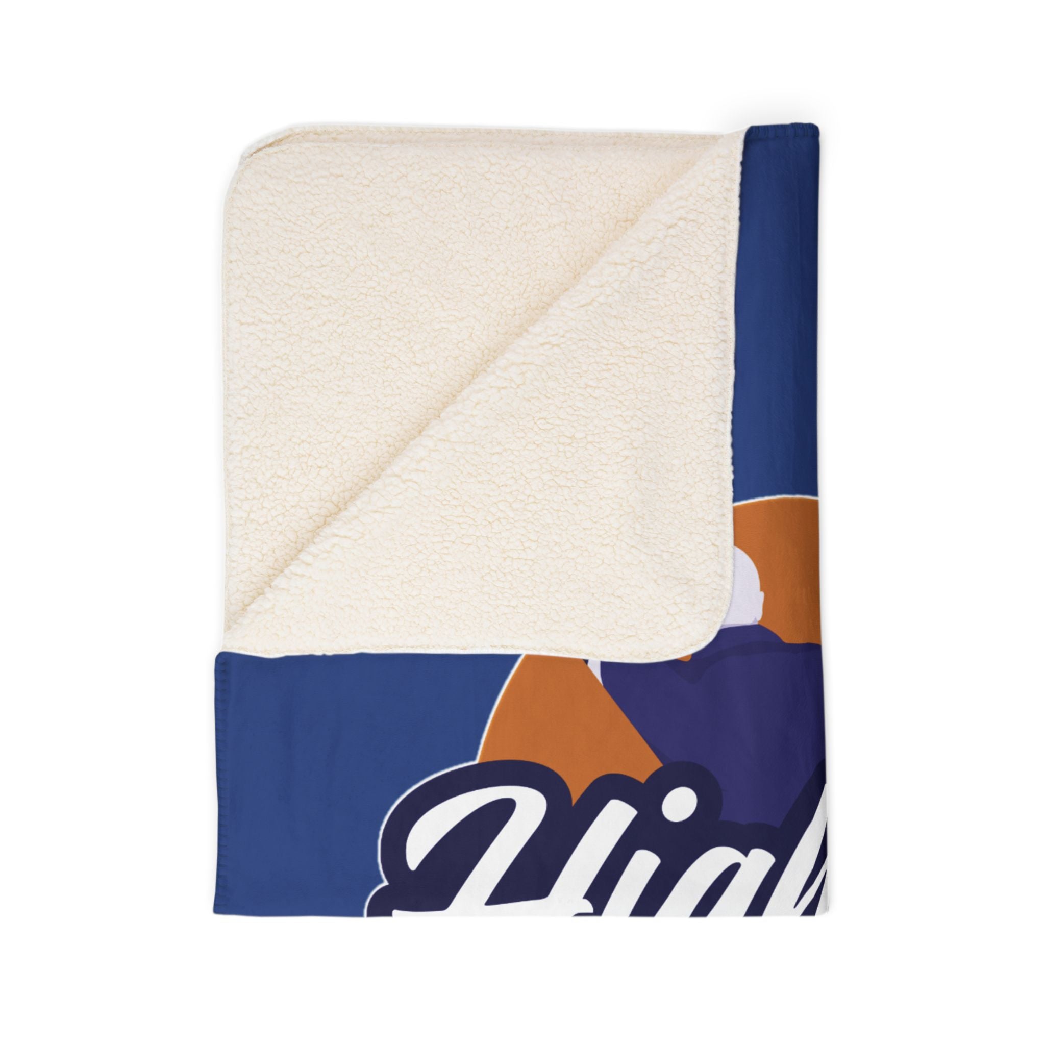 Highway Bowling Fleece Sherpa Blanket
