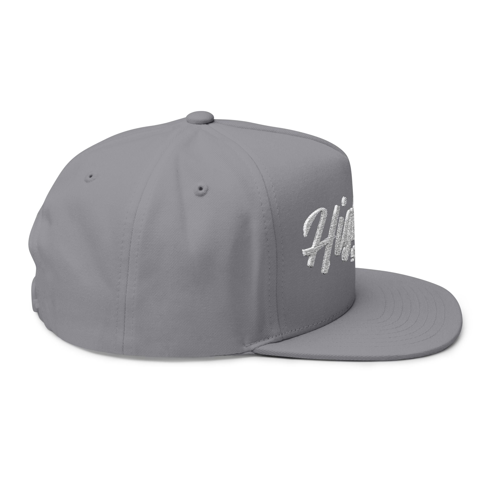 Highway Embroidered Flat Bill Cap | Stylish Snapback Hat for Everyday Wear, Gifts for Him, Fashion Accessory, Casual Cap